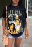 Women Short Sleeve Printed T-Shirt
