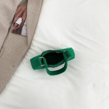 Solid Color Chic Women's Bag Trendy Summer Pattern Underarm Bag Casual Shoulder Handbag