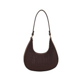 Solid Color Chic Women's Bag Trendy Summer Pattern Underarm Bag Casual Shoulder Handbag