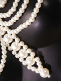 Pearl Body Vest Accessories Body Chain