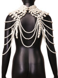 Pearl Body Vest Accessories Body Chain