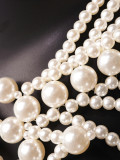 Pearl Body Vest Accessories Body Chain