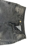 Women Stretch Ripped Denim Pants