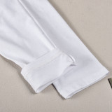 Women's Summer Sexy Hollow Short Sleeve Lace-Up T-Shirt Top
