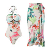 Digital Printed Two Piece Bikini Swimsuit For Women