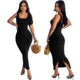 Sexy Fashionable U-Neck Women's Dress