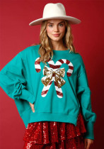 Christmas Women Sequin Long Sleeve Top Christmas Women Sequin Long Sleeve Top