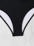 Women Sexy Solid Two Pieces Bikini Swimwear