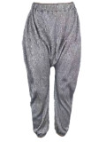 Women Autumn and Winter Sequins Pant