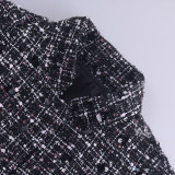 Autumn And Winter Women's Pocket Embroidered Sequined Jacket