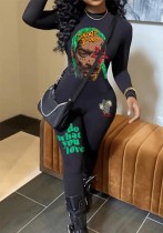 Women's One-Piece Tight Fitting Long Sleeve Women's One-Piece Tight Fitting Long Sleeve