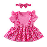 Girls Summer Cute Print Dress