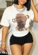 Women Short Sleeve Printed T-Shirt