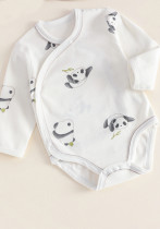 Baby cotton Basic Printed Onesie Long Sleeve Romper Baby cotton Basic Printed Onesie Long Sleeve Romper