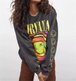 Women Print Round Neck Top