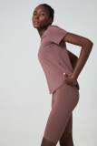 Short Sleeve Yoga Suit for Women Summer Plus Size Stretch Two Piece Fitness Shorts set Quick Drying Sports Wear