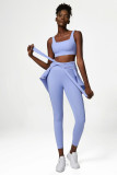 Classic Yoga Wear Set for Women Plus Size Women's Sportswear Three-Piece Fitness Wear Set