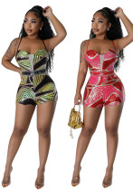 Sexy fashionable sequin style straps shorts party Jumpsuit for women