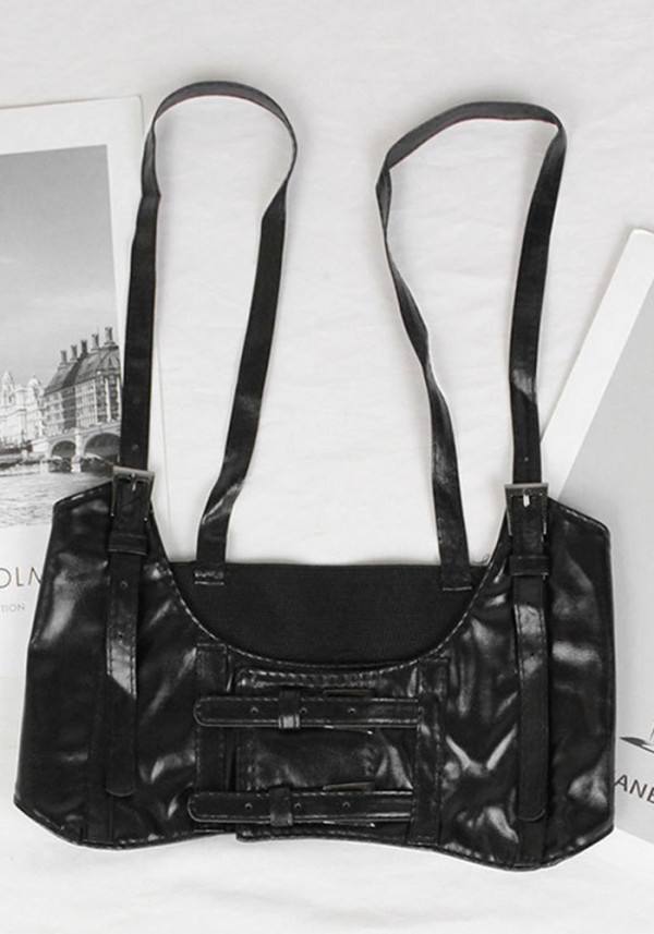 Women suspender belt elastic elastic suspender vest