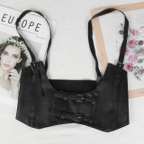 Women suspender belt elastic elastic suspender vest