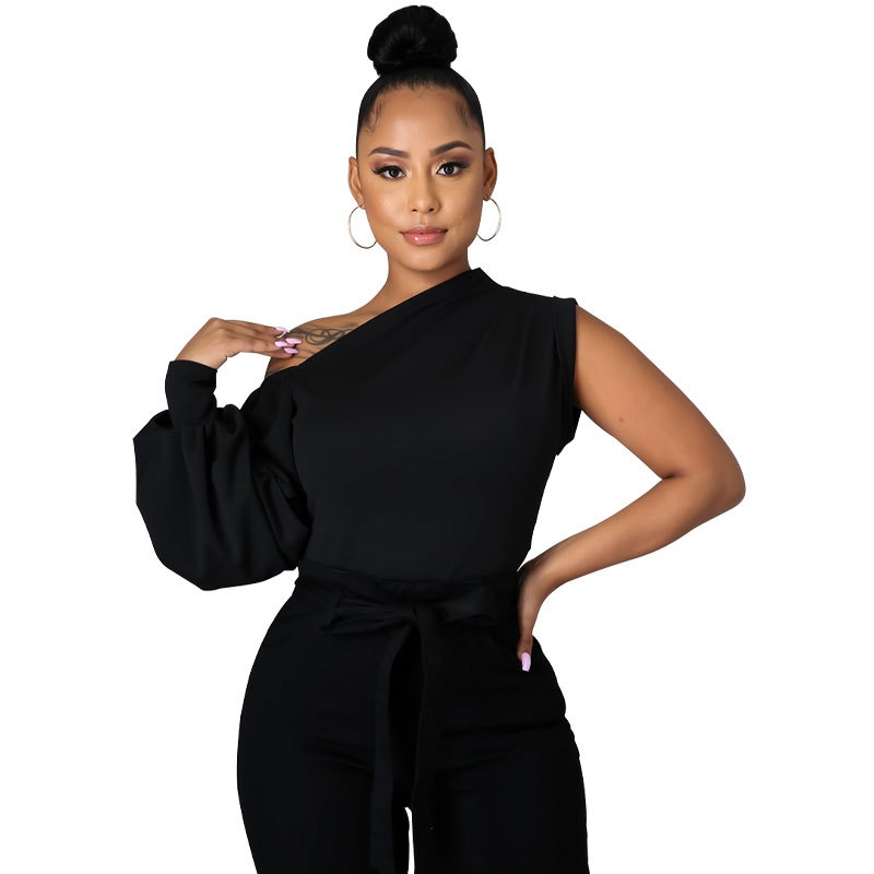 Irregular T-Shirt Top for Summer Casual Wear