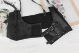Women suspender belt elastic elastic suspender vest