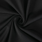 Women Retro Sexy One Shoulder Suspender Backless Bodycon Dress