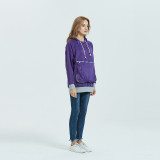 Women Pocket Pet Casual Plush Hoodies Jacket