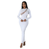Sexy Slim Bodycon Mesh Dress Club Wear