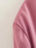 Women's Bomber Jacket Spring and Autumn Pocket Long Sleeve Casual Single Breasted Coat