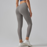 Women Pocket Running Fitness Pants High Waist Yoga Pants