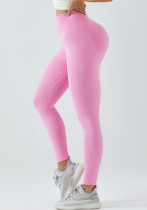 Women Seamless Knitting High Waisted Ribbed Sports Fitness Yoga Pants Women Seamless Knitting High Waisted Ribbed Sports Fitness Yoga Pants