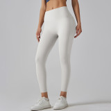 Women Pocket Running Fitness Pants High Waist Yoga Pants