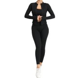 Women Winter Yoga Three-Piece