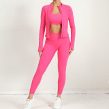 Women Winter Yoga Three-Piece