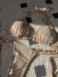 Women sexy shiny pearl Swimwear