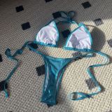 Women sexy shiny pearl Swimwear