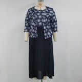Africa Plus Size Women Top Dress Two-piece Set