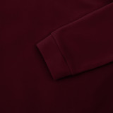 Spring And Winter Men's Casual Solid Color Long-Sleeved Zip Stand Collar T-Shirt Tops For Men