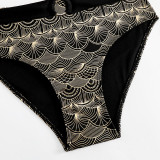 Sexy High Waist Two Pieces Bikini Women's Swimsuit