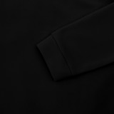 Spring And Winter Men's Casual Solid Color Long-Sleeved Zip Stand Collar T-Shirt Tops For Men