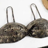 Sexy High Waist Two Pieces Bikini Women's Swimsuit