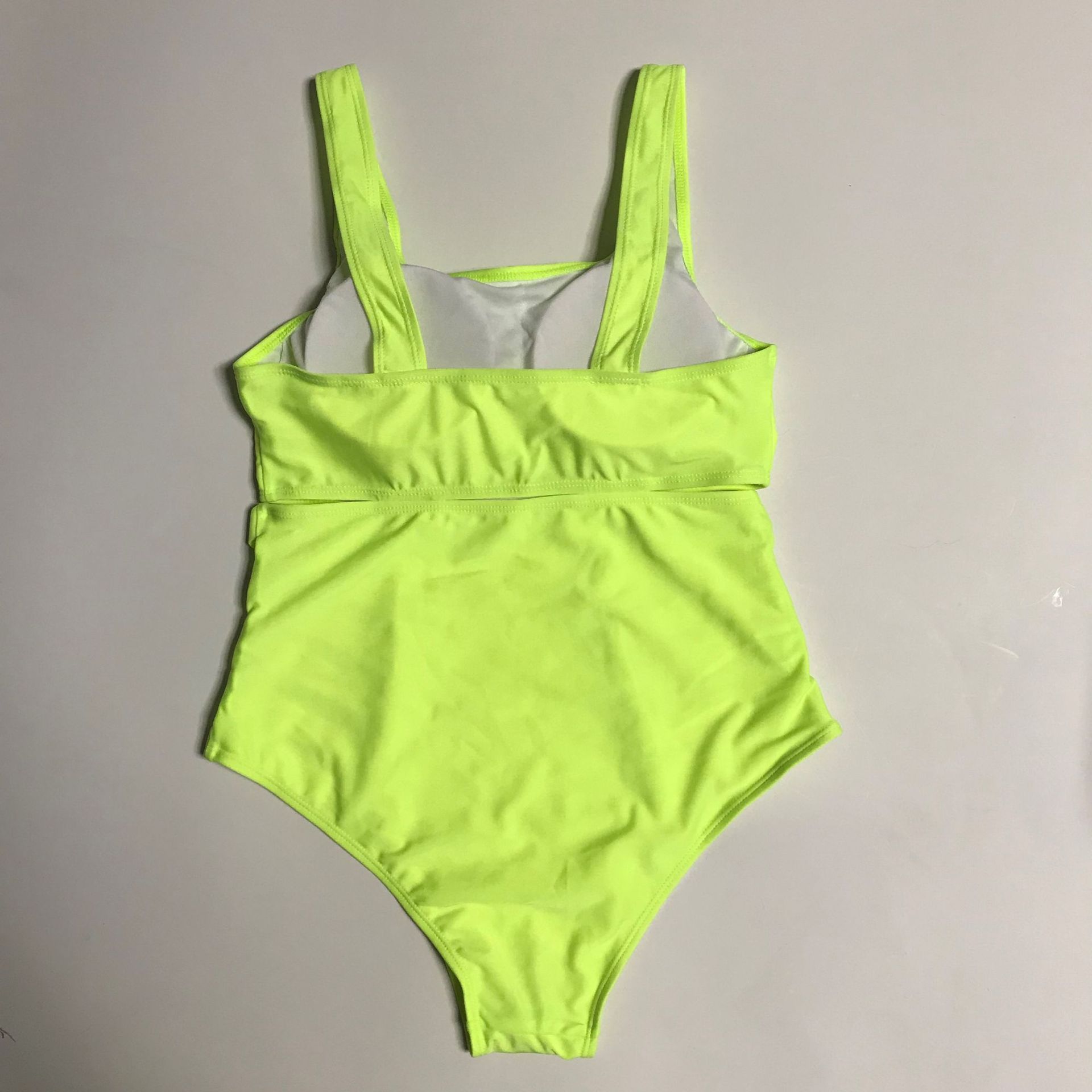 Plus Size Striped Graffiti One-Piece Bikini Swimsuit
