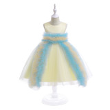 Children's Dress Tutu Princess Dress Kids Girls Performance Dress