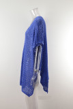 Summer Cover-Up Hollow Knitting Shirt Beach Holidays Bikini Sun Protection Clothing For Women