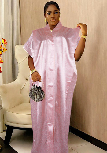 African Women's Plus Size Dress Islamic Ethnic Style Robe