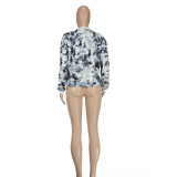 Fashion Casual Printed Long Sleeve Women's T-Shirt Women's Clothing