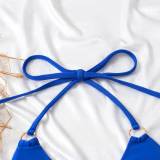 Swimsuit Women's Sexy Bikini Solid Color Two Pieces Swimwear