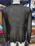 Women Long Sleeve Round Neck Breathable knitting Top