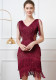 Tassel Sequin Sexy Cocktail Party Dress